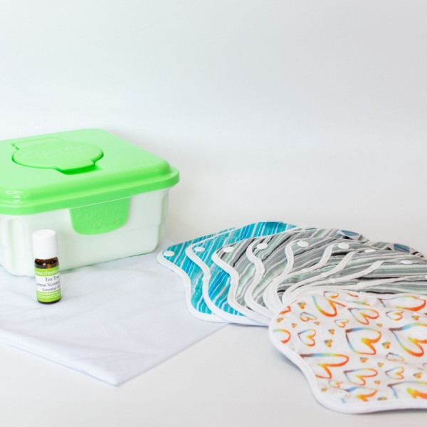 Cotton Cloth Pee & Period Protection Pad Full Kits