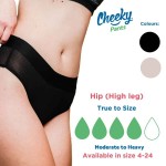 Feeling Hip - High-leg Washable Period Pants Almond
