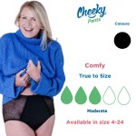 'Comfy' - High waisted Period Underwear - High Rise