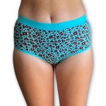 Boybrief Style Mid-rise Period Pants-Organic Cotton-Prints