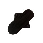 Organic Black Panty Liners - Cotton, Reusable, non-slip