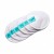 Bamboo Washable Breast Pads - Shaped - Pack of 6