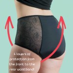 Feeling Fearless - High-waist Period Pants - Heavy Flow