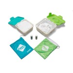 Reusable Cloth Wipes Kit - WHITE Cotton