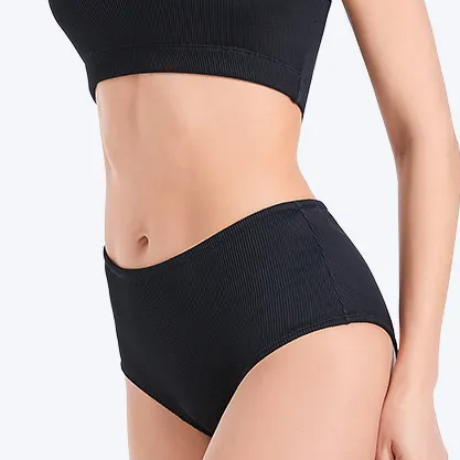 High Waist Bikini  Period Swimwear – Eco Period Australia