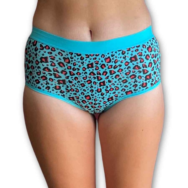 Boybrief Style Mid-rise Period Pants-Organic Cotton-Prints