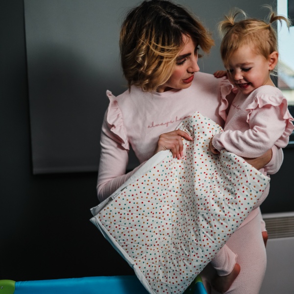 Children's Waterproof Bed Protector Pads with Wings