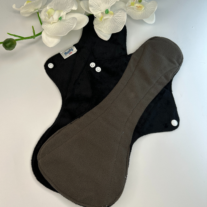 Reusable Heavy Flow Menstrual Pads Extra Large Cheeky Wipes