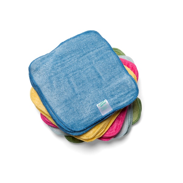 Washable Bamboo Baby Wipes - RAINBOW Coloured