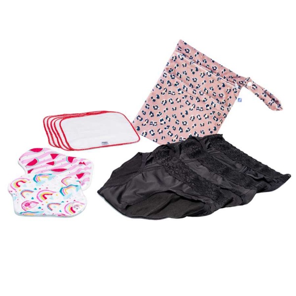 KISS Reusable First Period Kit -  PRETTY Pants