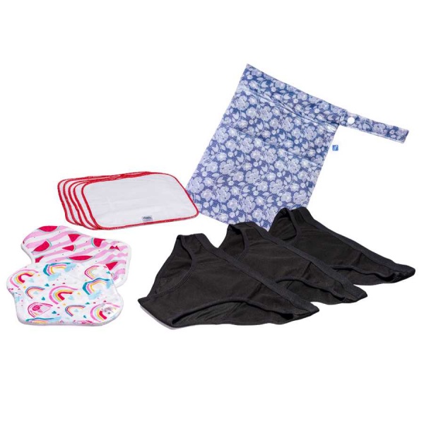 KISS Teen period kit  - SPORTY Cotton Pants